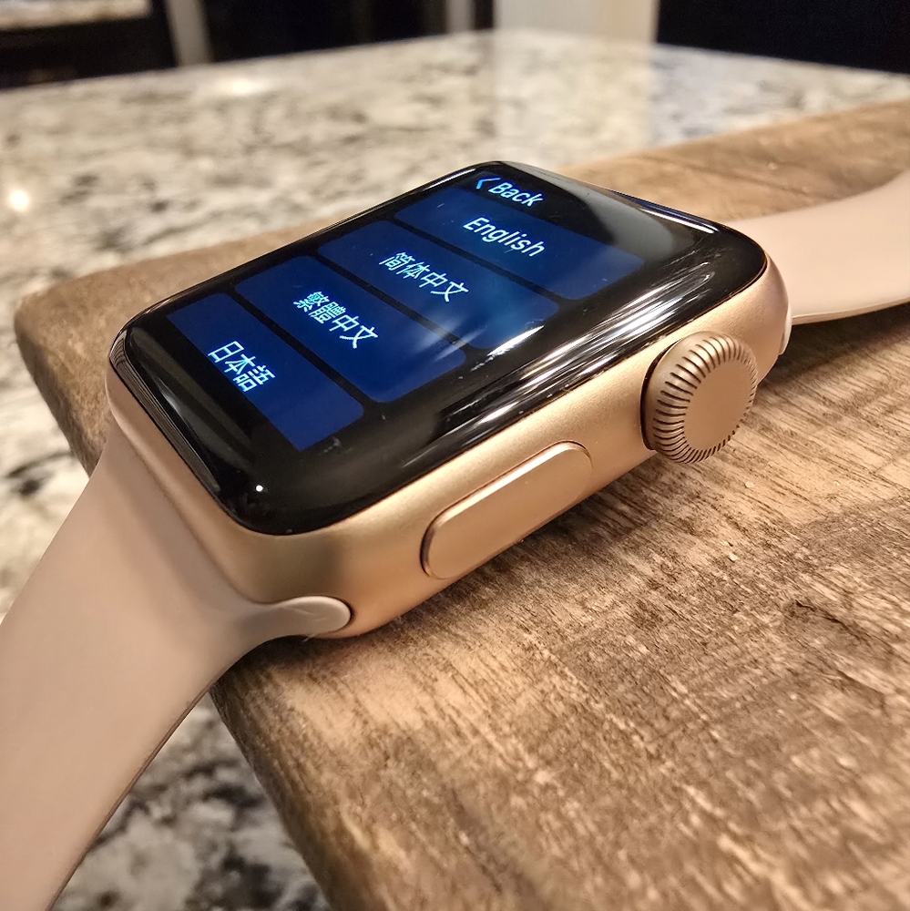 Apple Watch series 3 Rose Gold